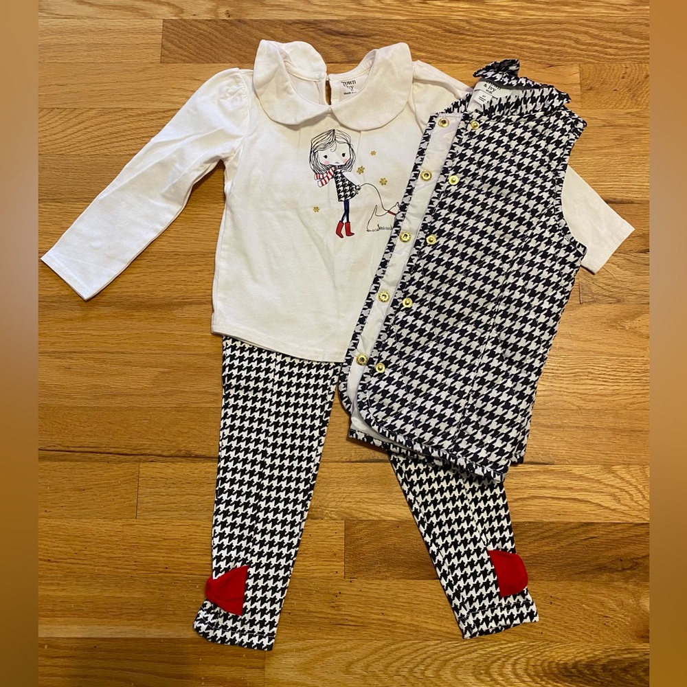 Crown and Ivy Houndstooth Outfit